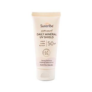 01 Suntribe Mineral UV Shield SPF 50 - Invisible mineral sunscreen