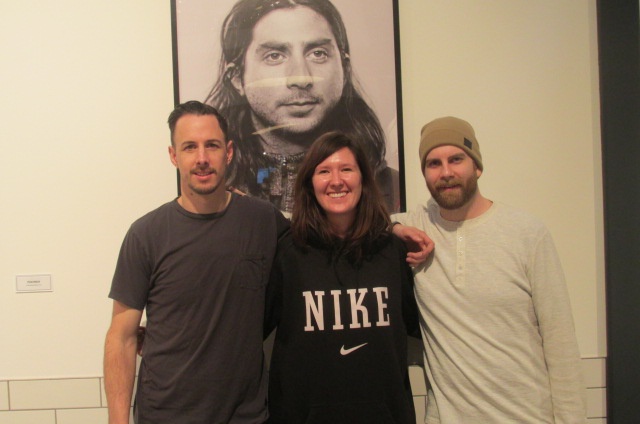 Steve,Pippa and Brian at Nike
