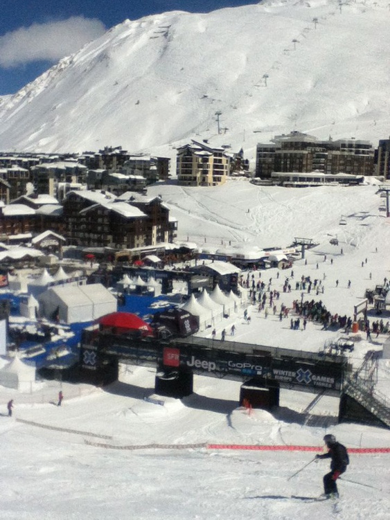 Arena from the Slopes