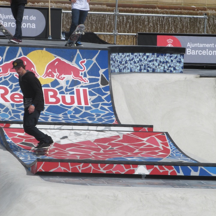 Red Bull Mosaic in the bowl