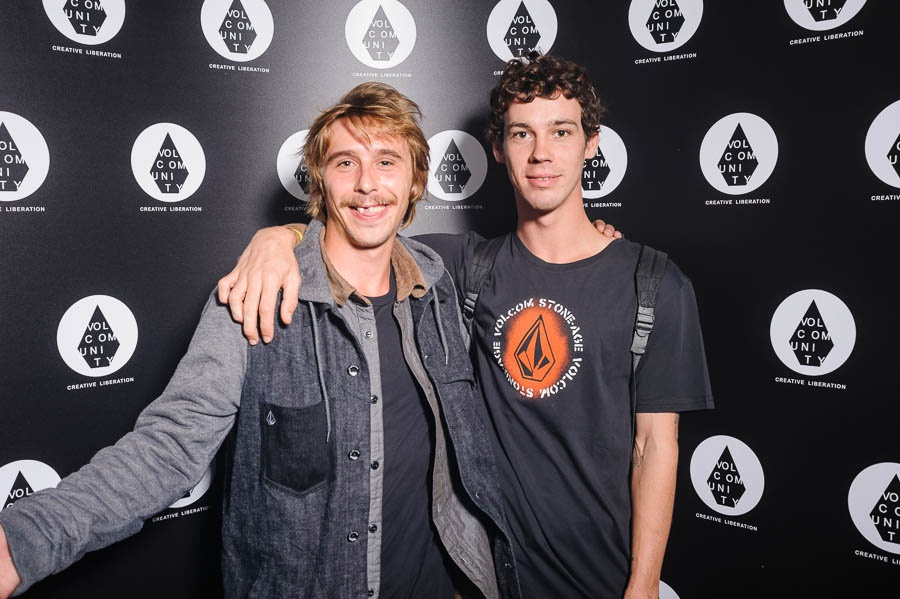 Volcom skaters Ben Raemers and Harry Lintell