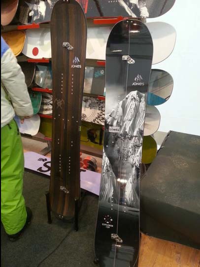 Jones Explorer (right) and Solution (left) splits