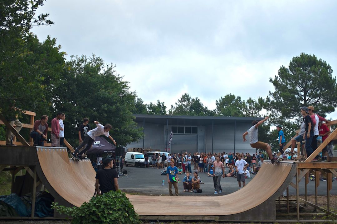Globe Skate Ramp Opening, Soorts Hossegor, France