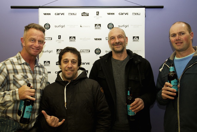 Adam Zervas, Nuno Matta Super Brand and the crew from Laminations.