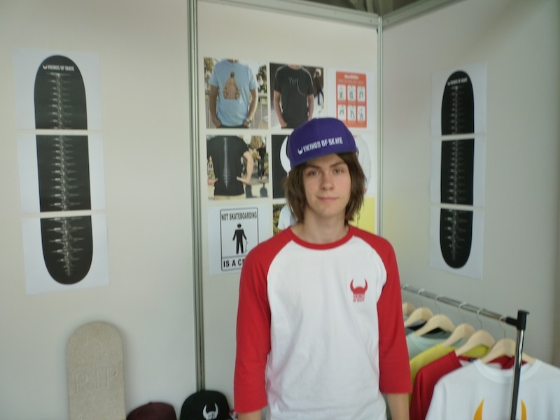 The Ledge Tradeshow, Chris (Vikings of Skate)