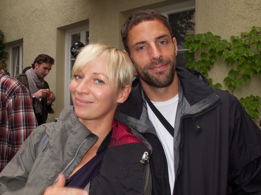 Gaby Schütze (Zimtstern) and Stefan Lehnert (Skate Legend)